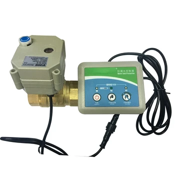 Нов месинг клапан Technolog DN25 с датчик за откриване на течове на вода, с аларма