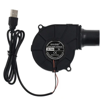 USB Преносим вентилатор за барбекю за пикник, къмпинг вентилатор с ниско ниво на шум BallBearing A0KF