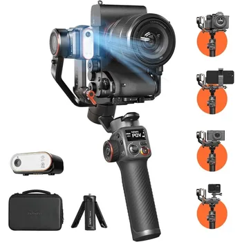 Стабилизатор на камерата Hohem iSteady MT2 Kit с AI-Тракера/Магнитна запълваща осветление, всичко в едно 3-осевом Карданном регулатор на