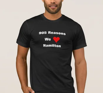 905 причини, за които ние обичаме смешно американската музикална тениска Хамилтън, 100% памук, О-образно деколте, къс ръкав, ежедневни мъжки t-shirt, Размер S-3XL