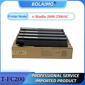 Тонер касета T-FC200 за Toshiba e-Studio 2000 2500AC, висококачествени съвместими тонер за копирни машини, 1 бр.