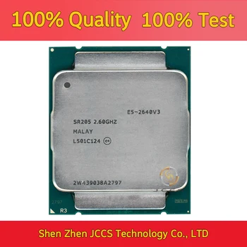 Използван е процесорът Xeon E5 2640 V3 2,6 Ghz 20 MB 8-ядрен 90-ватов сокет LGA 2011-3 SR205 cpu