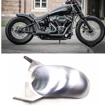 Калник на задно колело задно крило от неръждаема стомана, калник на задно колело колело на мотоциклета, Защитна плоча за Harley Fat Boy Breakout FXDR 2018+