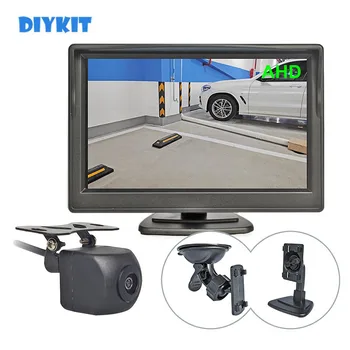 DIYKIT 1024*600 5-- инчов Автомобилен Монитор AHD EWV IP68 Резерв HD Автомобилна Камера за Обратно виждане и за MPV Suv Horse Lorry