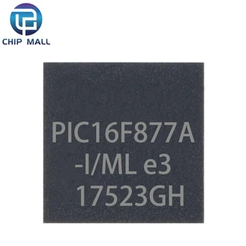 PIC16F877A-I/ML QFN-44 8-Битов Микроконтролер с Микросхемой IC Нов Оригинален Състав