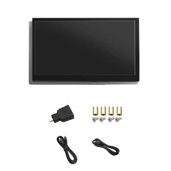 7-инчов LCD екран, 1024X600, IPS, такса за управление на пълна ъгъл на видимост, капацитивен сензорен дисплей за Raspberry Pi