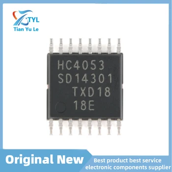 Нов оригинален 74HC4053PW, 118 чип TSSOP-16 тройни и 2-канальным аналогов мультиплексором