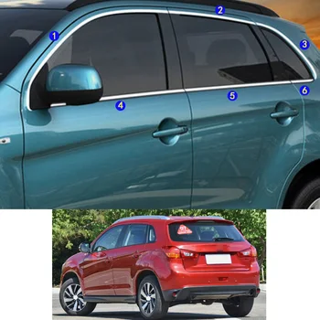 За Mitsubishi ASX 2016 2017 2018 2019 2020 2021 Автомобили Стикер Краси Багажник на Прозореца на Средната Ивица Завършек на Рамката на Капака