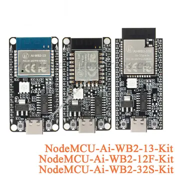 Такса за разработка на NodeMCU-Ai-WB2-12F -32S -13 Ai-WB2-12F Можно 5.0 Безжичен модул WiFi Type-C ESP8266 ESP-12F ESP32-S