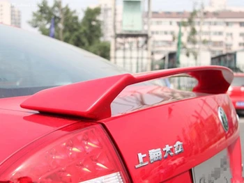 Оформление на автомобила е Подходящ За Skoda Octavia 2007-2014 Екстериор ABS Пластмаса Неокрашенный Цвят Грунд Крило на Задния Багажник Украса Заден Спойлер