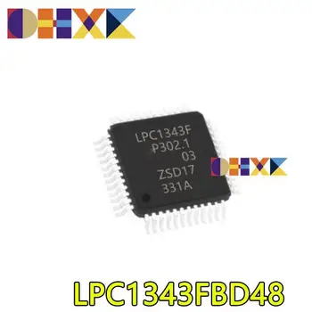 【5-1 бр.】 Нов оригинален кръпка LPC1343FBD48 LQFP-48 LPC1343F 32-битов чип на микроконтролера